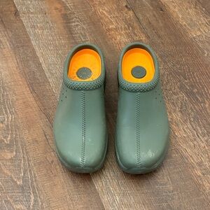 UGG Olive Green Slip-On Clogs